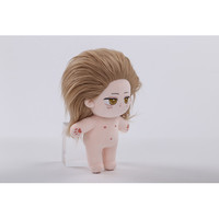 Jouets en peluche personnalisés adorable fille en or jouet en peluche pour bébé poupée en peluche conception jouets en peluche personnalisés avec nous