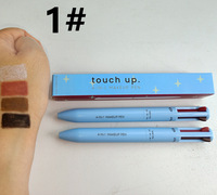 Stylo de maquillage 4 en 1 imperméable à l'eau, crayon à sourcils, eye-liner, crayon à lèvres, surligneur, maquillage, outil cosmétique, vente en gros