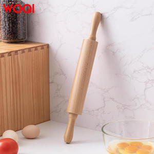 دبوس لف منزلي خشبي عالي الجودة مخصص من WOQI ، دبوس لف خشبي لأدوات الخبز والمعجنات - Product Image 6
