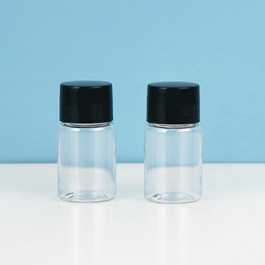 Flaconi Vuoti Mini da <span class=keywords><strong>10ml</strong></span> in PET per Oli Essenziali e Lozioni, Fiale Campione con Tappo a Vite, Stampa Serigrafica Personalizzata - Product Image 1