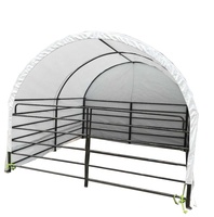 Nouvelle tente de pâturage pour bétail Senyi, abri de stockage agricole en acier galvanisé pour élevage de poulets avec garantie de 3 ans