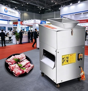 Machine à découper la viande électrique haute vitesse, vente chaude, machine abordable pour la fabrication de bœuf séché pour usine de snacks - Product Image 1