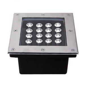16W LED paysage pelouse étanche extérieur carré Type RVB RGBW lumière creusée pour chemin de marche - Product Image 1
