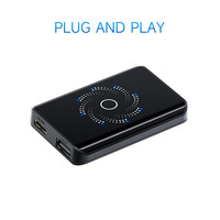 VASTFLY AI02 Adaptador CarPlay con Cable a Pantalla Aibox para Android Auto, Caja de Conversión Android 13 con Bluetooth de 9/10 Pulgadas, 1 Año de Garantía