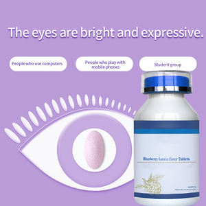Tableta de éster de luteína de arándano personalizada Suplementos de luteína para el cuidado de los ojos Tabletas masticables - Product Image 2