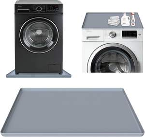 Tapete Protector de Silicona Lavable para Lavadora y Secadora, Tapete Antideslizante de Silicona para Lavadora o Secadora - Product Image 1