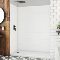 Wiselink – mur de douche en pierre artificielle, panneaux de mur de douche, salle de bain, surface solide