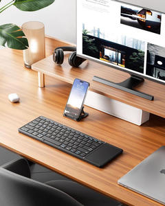 Clavier Bluetooth pliable multi-touch avec pavé tactile, rétroéclairé, qualité supérieure, pour les voyages d'affaires - Product Image 4