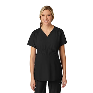 Blouse de laboratoire personnalisée en tissu 100 % polyester tissé blanc, à manches longues, pour médecins, vêtements d'hiver pour laboratoire, uniformes d'hôpital - Product Image 1