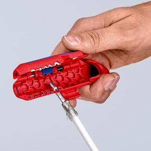 KNIPEX - 16 95 01 SB ErgoStrip® Universal Stripping Tool - EAN 4003773079927 <b>WIRE</b> <b>STRIPPERS</b> - Product Image 3