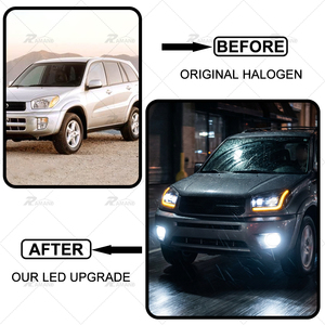 Phare en gros d'usine pour Rav4 2003-2004 Ensemble de clignotants LED DRL pour phare Rav4 - Product Image 5