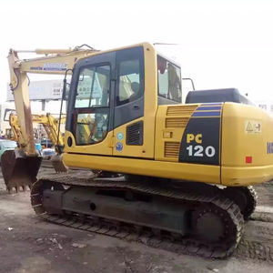 Excavatrice hydraulique Komatsu PC120 d'occasion, modèle 2020, composants Doosan, 16 tonnes, 125 kW de puissance, haute qualité, d'occasion, compétitive - Product Image 1