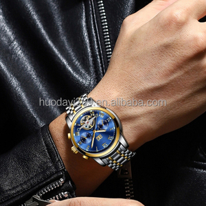 Đồng hồ cơ hoàn toàn tự động chống nước Đồng hồ cơ nam 42mm Đồng hồ thể thao đa chức năng dạ quang hợp thời trang dành cho nam - Product Image 5