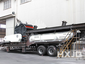 Hxjq מצלב נייד צמח ב-indonesesia מכונת ריסוק עם מנוע ליבה נושאת מנוע רכיבים מחירים תחרותיים - Product Image 4