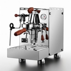 Machine à café expresso professionnelle semi-automatique à pompe rotative pour usage commercial, compatible capsules et dosettes - Product Image 1