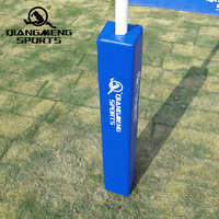 Coussinets de poteau de but de rugby de haute qualité rembourrage de poteau de protection équipement de terrain personnalisable à vendre