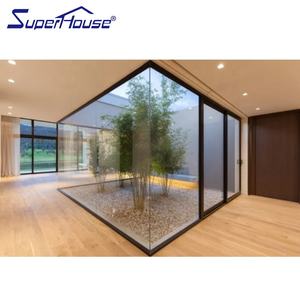 Puerta corredera <span class=keywords><strong>de</strong></span> esquina <span class=keywords><strong>de</strong></span> aluminio con clasificación <span class=keywords><strong>de</strong></span> impacto certificada <span class=keywords><strong>NOA</strong></span> <span class=keywords><strong>de</strong></span> Superhouse con malla <span class=keywords><strong>de</strong></span> acero inoxidable para patio o balcón - Product Image 6