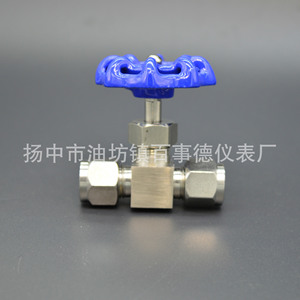 Vanne à boisseau droit à double ferule en acier inoxydable 316 DN8mm, vente en gros d'usine - Product Image 5