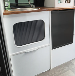 Puertas Enrollables de PVC y ABS, Puertas Corredizas Enrollables para Autocaravanas, Cocinas, Duchas y Armarios - Product Image 6