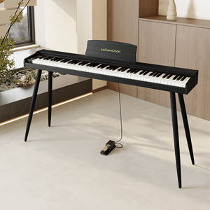 LeGemCharr Teclado de <span class=keywords><strong>piano</strong></span> eléctrico portátil <span class=keywords><strong>piano</strong></span> 88 teclas teclado musical 88 teclas <span class=keywords><strong>Piano</strong></span> Electrónico portátil - Product Image 1