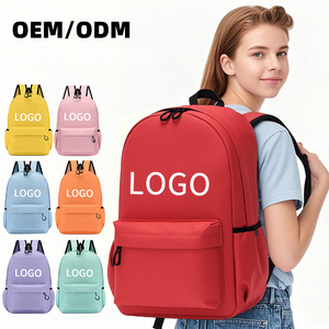 Haibowy OEM ODM thương hiệu tùy chỉnh Logo trường học không thấm nước Túi sách học sinh Thiếu Niên Tiểu Học Trung Học sinh ba lô - Product Image 1