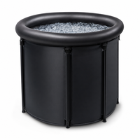 Baignoire gonflable portable pour bain froid, piscine de récupération pour adultes, utilisation à domicile, en salle de sport, en extérieur ou en intérieur