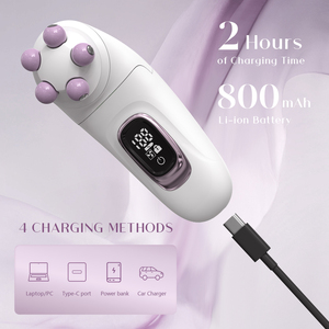 5-In-1 Oplaadbare Type-C 2-Speed Roterende Schijf Verzorgingsset Waterdicht Ipx7 Lichaam Scheerapparaat Pijnloos Elektrische <span class=keywords><strong>Epilator</strong></span> Voor Vrouwen - Product Image 5