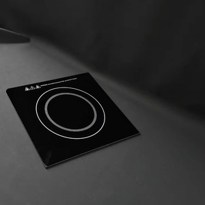 <span class=keywords><strong>Verre</strong></span> en céramique résistant aux hautes températures de feuille de <span class=keywords><strong>verre</strong></span> microcristallin noir pour la cuisinière à induction - Product Image 6