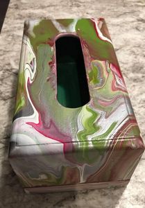 กล่องกระดาษทิชชู่เคลือบ MDF ทำมือของขวัญที่ทันสมัยสำหรับคนที่คุณรักกล่องไม้ตกแต่งสำหรับบ้านและสำนักงาน - Product Image 6