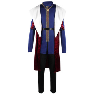 <span class=keywords><strong>Disfraces</strong></span> de cosplay de rey y reina, conjunto completo para niños de 8 a 13 años, trajes retro de invierno para parejas, juegos de rol de anime - Product Image 2
