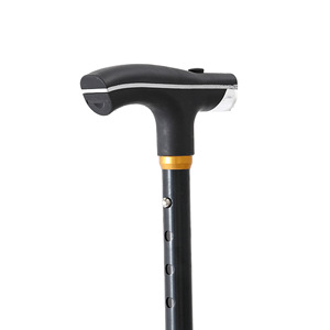 Bastón de Senderismo Plegable Alica de Aleación de Aluminio Ligero con Punta de Goma Antideslizante, Diseño Telescópico Resistente, Capacidad de 120 kg - Product Image 3