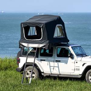 <span class=keywords><strong>Tente</strong></span> <span class=keywords><strong>de</strong></span> <span class=keywords><strong>toit</strong></span> à coque rigide pliable et étanche Voyager Pro 140 pour camping, ramassage <span class=keywords><strong>de</strong></span> véhicule 4x4 pour camping tout-terrain - Product Image 2