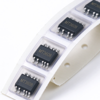 MT3608 DC-DC Step-Up Boost Converter IC 2A 1.2MHz SOT-23-6 SMD Regulator Tegangan Switching Efisiensi Tinggi Grosir Tersedia di Stok
