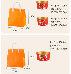 Sac isotherme réutilisable et imperméable avec logo personnalisé ENTEN pour pique-nique, boissons d'été et plats à emporter - Product Image 3
