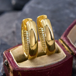 Orecchini a Cerchio Minimalisti con Zirconi per Donne, Gioielli Eleganti per Uso Quotidiano - Product Image 5