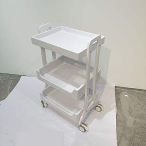 Carrito de Belleza para Salón de Belleza, Multifuncional de 4 Ruedas con Cajones, Carrito Portátil para Arte de Uñas y Tatuajes - Product Image 6