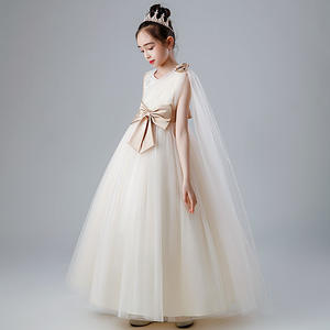 Robe de princesse pour enfants, dernier design, <span class=keywords><strong>belle</strong></span> robe de bébé moderne pour fille, robe de mariage, fête d'anniversaire - Product Image 4