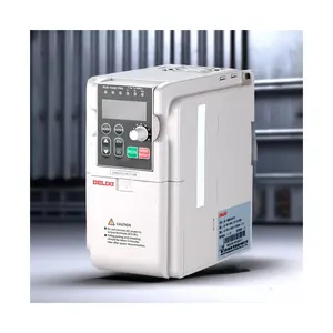 Delixi Vfd Inverter Vfd tiga fase, 2,2 Kw 2.2 Kw fase tunggal ke fase tunggal Output Vfd 2hp Vsd Vvvf Drive Variateur De Vitesse