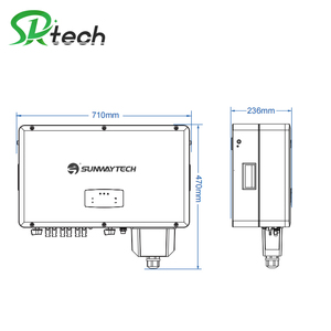 Meilleur prix pour les systèmes solaires connectés au réseau triphasés Growatt de 30 kW, 40 kW, 50 kW et 60 kW pour les systèmes commerciaux - Product Image 1