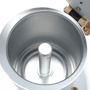 3/6 tazas Nordic <span class=keywords><strong>Metal</strong></span> Espresso Maker Pot 100% Aluminio Italiano y Cubano Mocha <span class=keywords><strong>Cafetera</strong></span> - Product Image 6