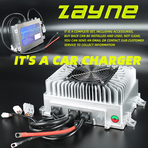 48V 60V 72v 40a 96v 116,8 V 144V 30amp Cargador inteligente a prueba de agua para motocicletas eléctricas RV Golf Car MNC y LiFePO4 Paquete de batería - Product Image 5