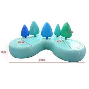 Panca Lunga in Fibra di Vetro Personalizzabile, Moderna e Impermeabile, per Centri Commerciali, Aeroporti e Aree di Attesa Pubbliche - Product Image 5