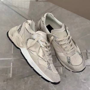 Sneakers en cuir véritable blancs sur mesure, respirants, avec amorti, Lucky Star, style streetwear, chaussures de sport pour hommes - Product Image 1