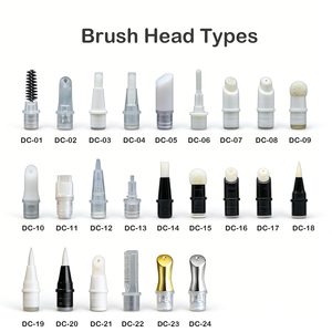 पारदर्शी अनुप्रयोग पलक वृद्धि तरल कॉस्मेटिक क्लिक पेन कंटेनर दांत कॉस्मेटिक मोड़ पेन कंटेनर दांत कॉस्मेटिक मोड़ पेन ब्रश - Product Image 5