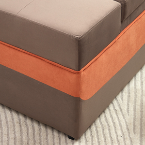 Fauteuil de pédicure commercial convertible en canapé-lit avec bassin, siège rembourré pour salon avec ottoman pour spa et studio de manucure - Product Image 4