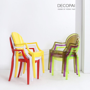 De diseño moderno club de café bar y restaurante ocio <span class=keywords><strong>PC</strong></span> sillón transparente silla - Product Image 6
