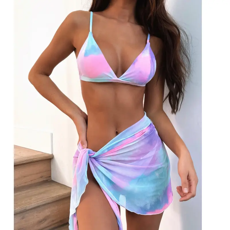 2021 New Swimsuit Ladies Sexy Swimwear Open Hot Sexy Bikini