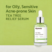 Sérum Visage Coréen Vegan Apaisant et Éclaircissant Anti-Âge à l'Arbre à Thé et Centella pour le Traitement des Taches d'Acné - Marque Privée