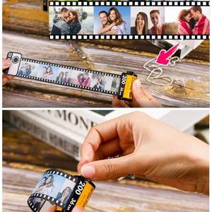 Porte-clés personnalisé, porte-clés en film vierge, porte-clés en plastique créatif, souvenir cadeau - Product Image 2