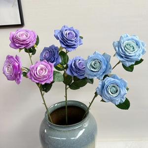 Ramo <span class=keywords><strong>de</strong></span> rosas <span class=keywords><strong>de</strong></span> boda <span class=keywords><strong>de</strong></span> seda Flores <span class=keywords><strong>de</strong></span> rosas artificiales Decoración <span class=keywords><strong>de</strong></span> flores <span class=keywords><strong>de</strong></span> <span class=keywords><strong>Casa</strong></span> Flor artificial - Product Image 2